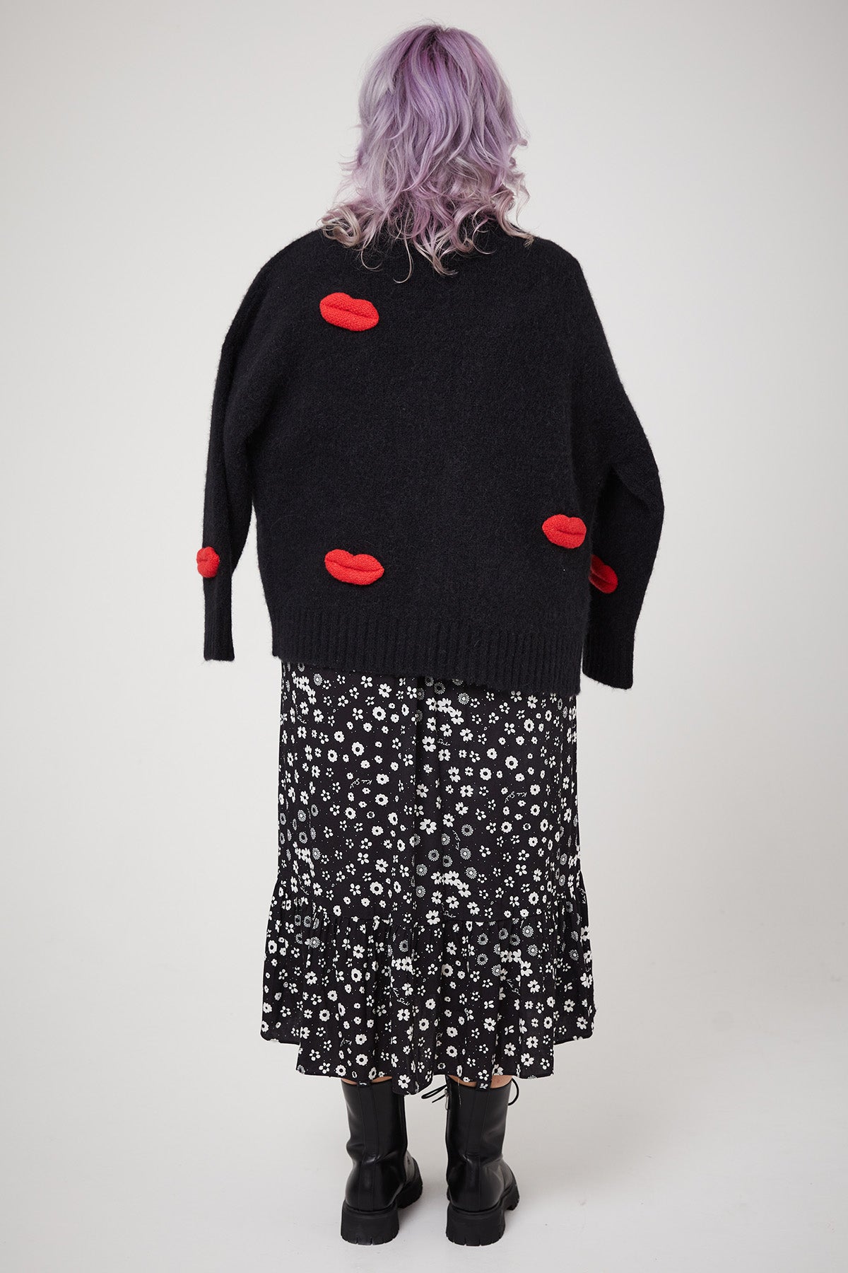 STEVIE DRESS | Polka Retro Floral - Keko Studio