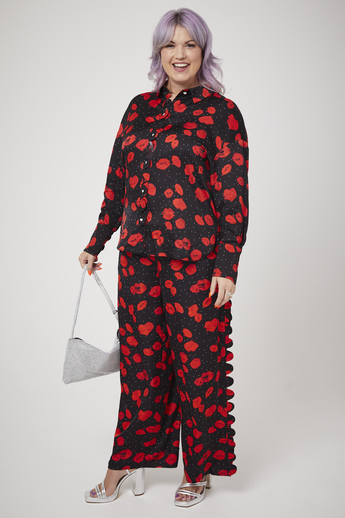 DONNA TROUSER | Lip smacking floral - Keko Studio
