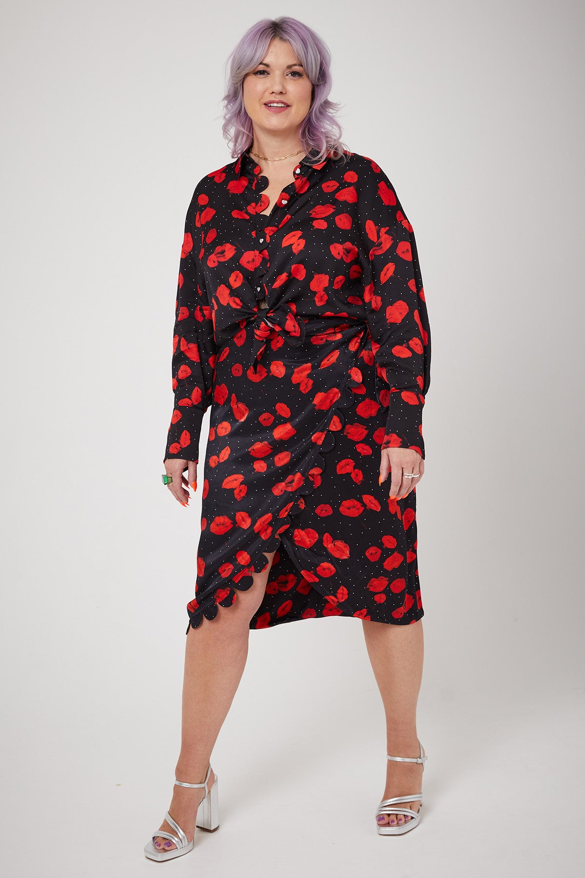 TINA SKIRT | Lip smacking floral - Keko Studio