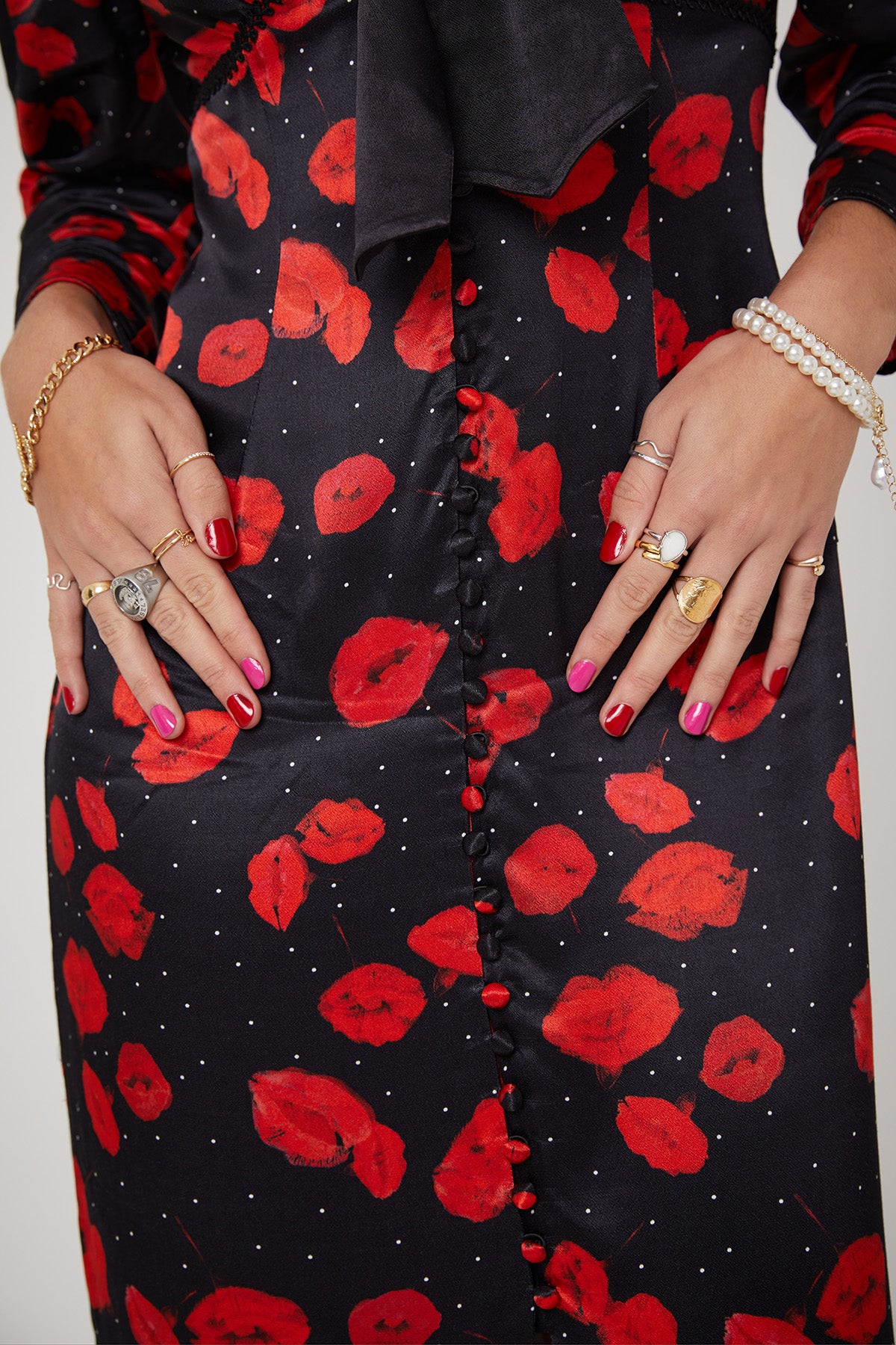 MARILYN DRESS | Lip Smacking Floral - Keko Studio