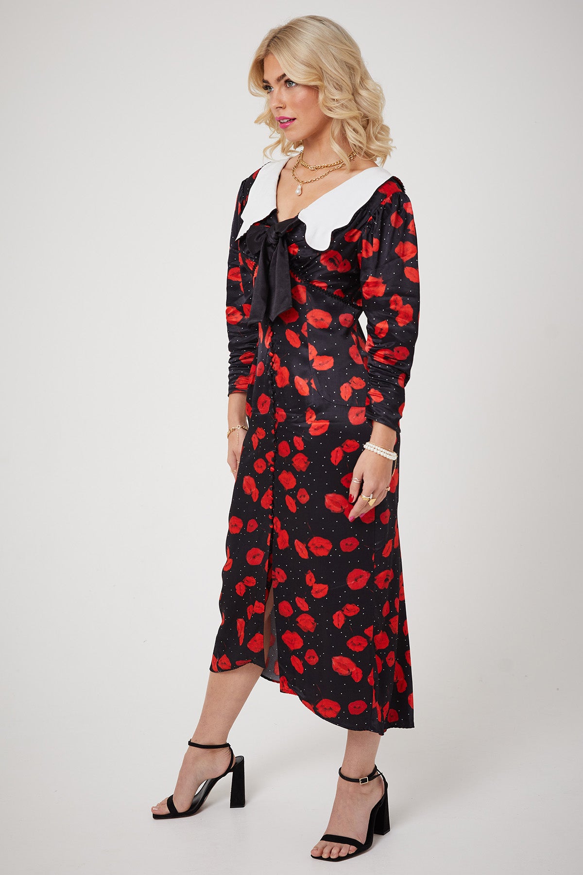 MARILYN DRESS | Lip Smacking Floral - Keko Studio
