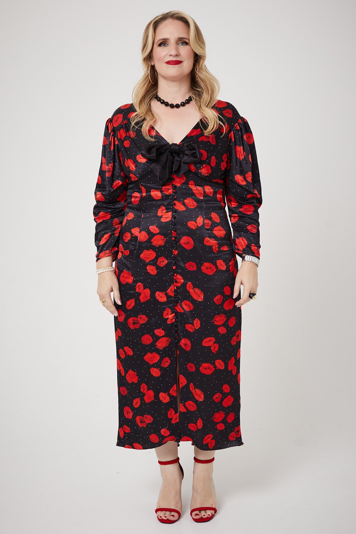 MARILYN DRESS | Lip Smacking Floral - Keko Studio
