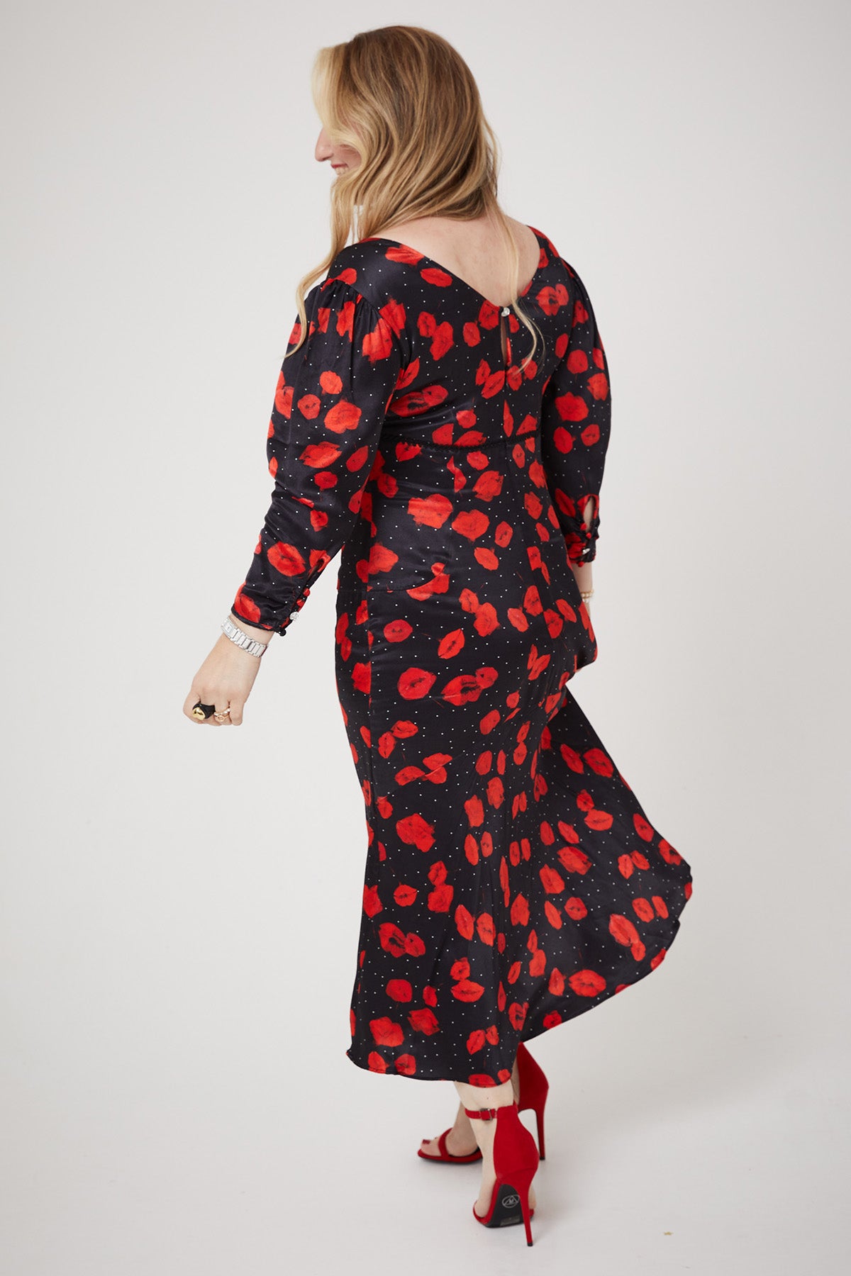 MARILYN DRESS | Lip Smacking Floral - Keko Studio