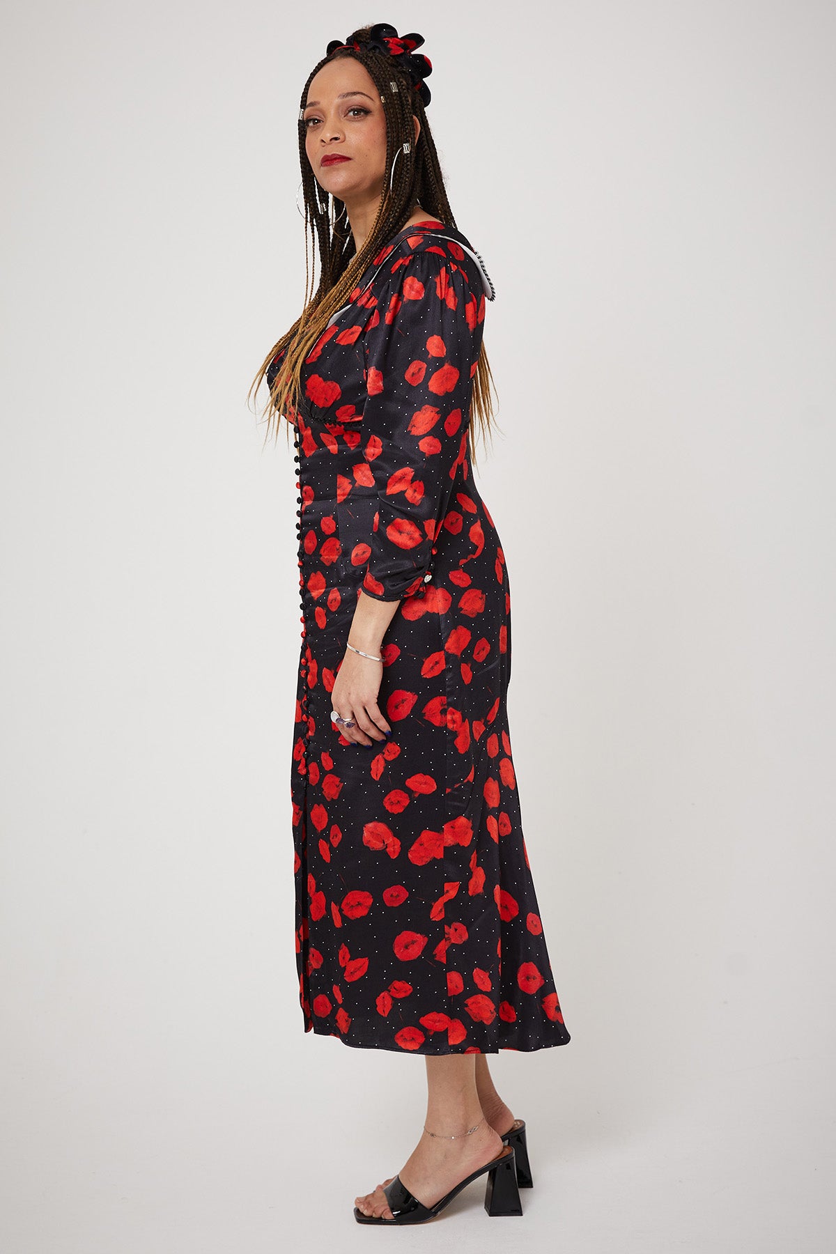 MARILYN DRESS | Lip Smacking Floral - Keko Studio