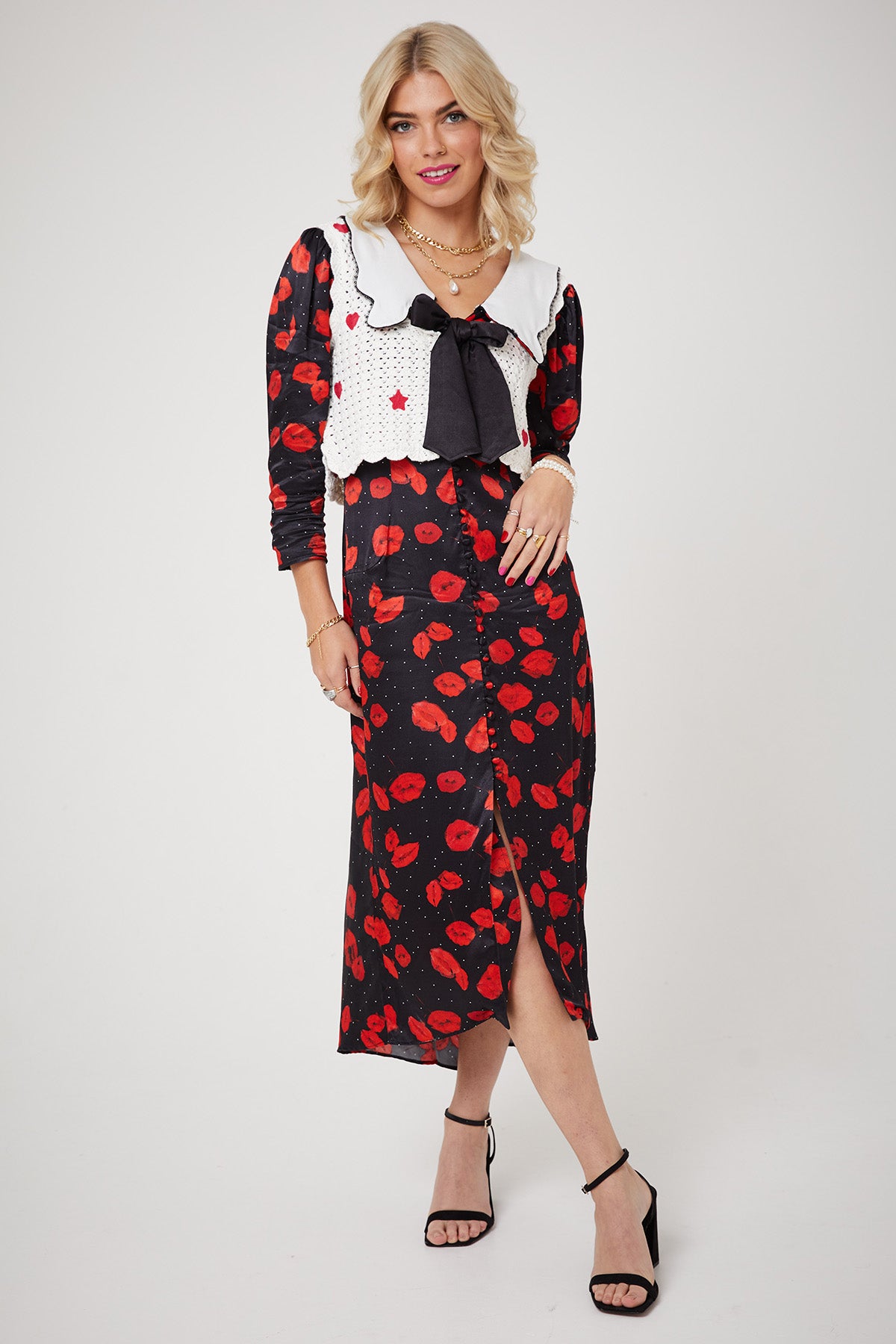 MARILYN DRESS | Lip Smacking Floral - Keko Studio