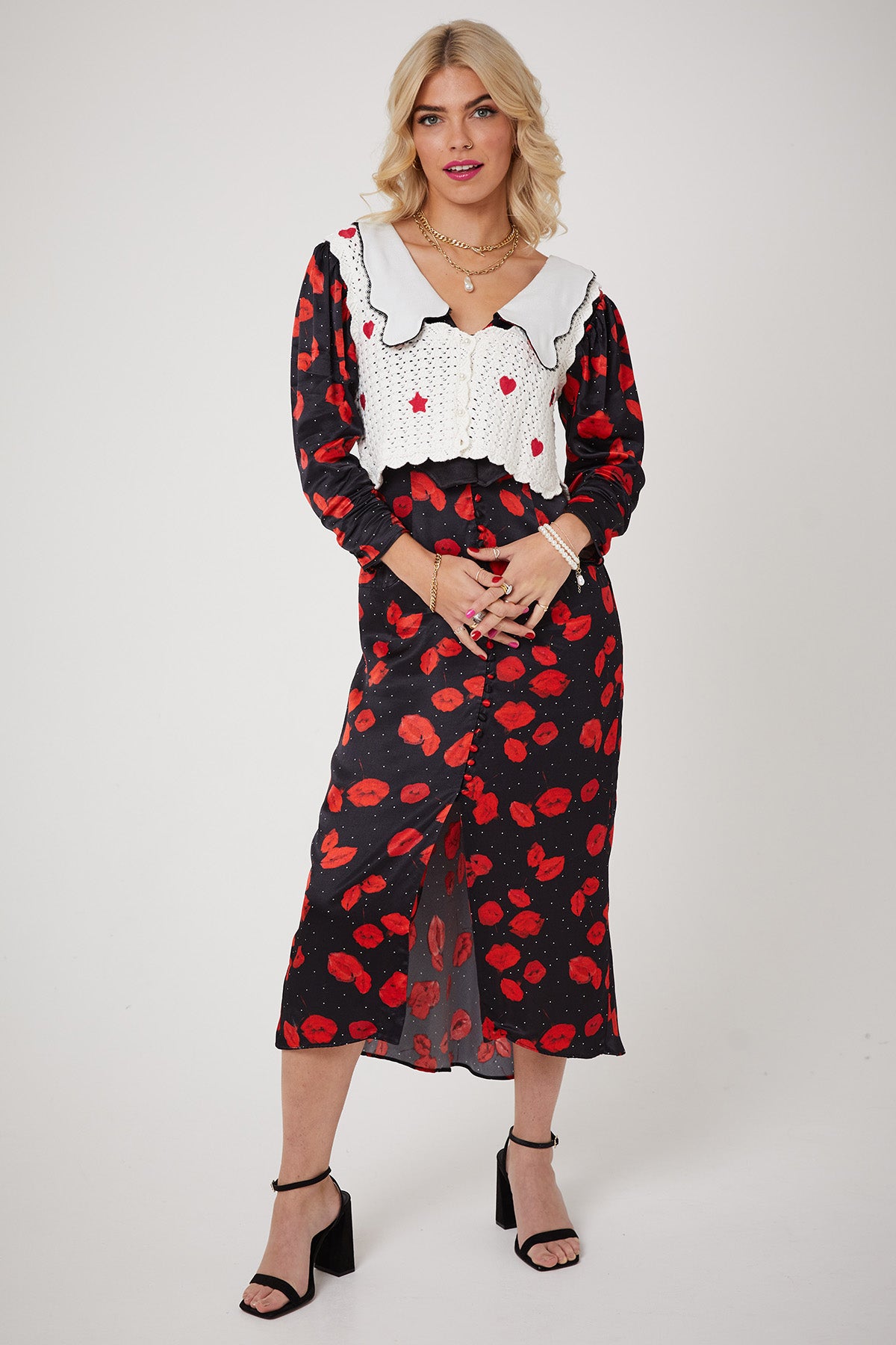 MARILYN DRESS | Lip Smacking Floral - Keko Studio