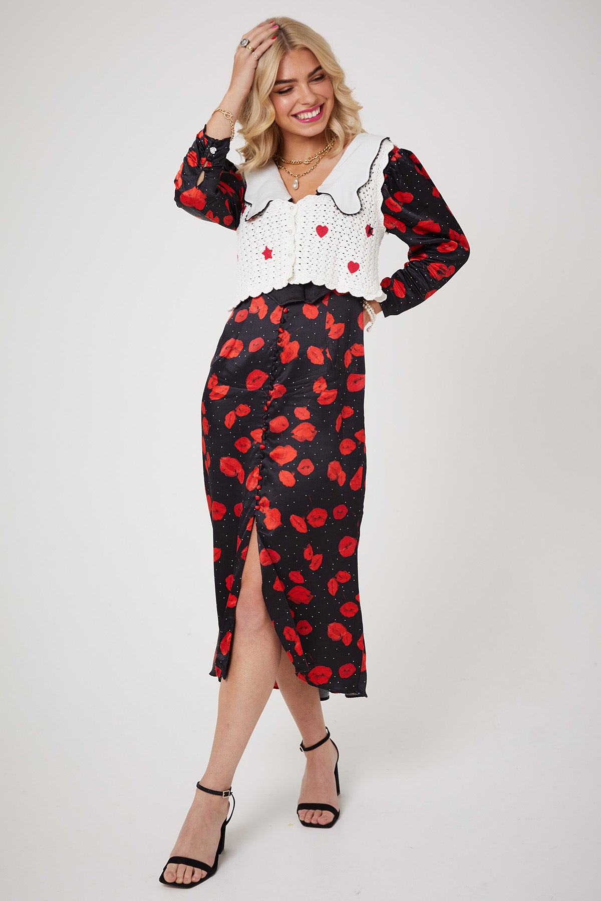 MARILYN DRESS | Lip Smacking Floral - Keko Studio