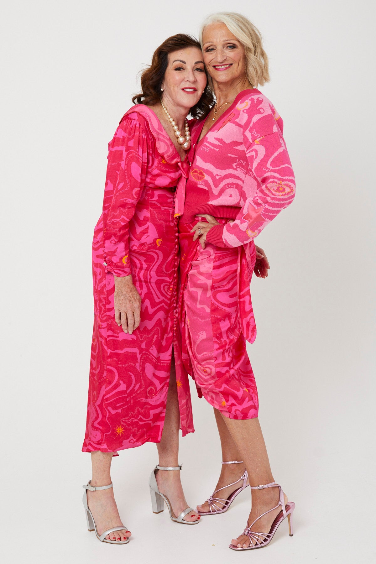 WHOLE LOTTA LOVE CARDIGAN | Pink x - Keko Studio