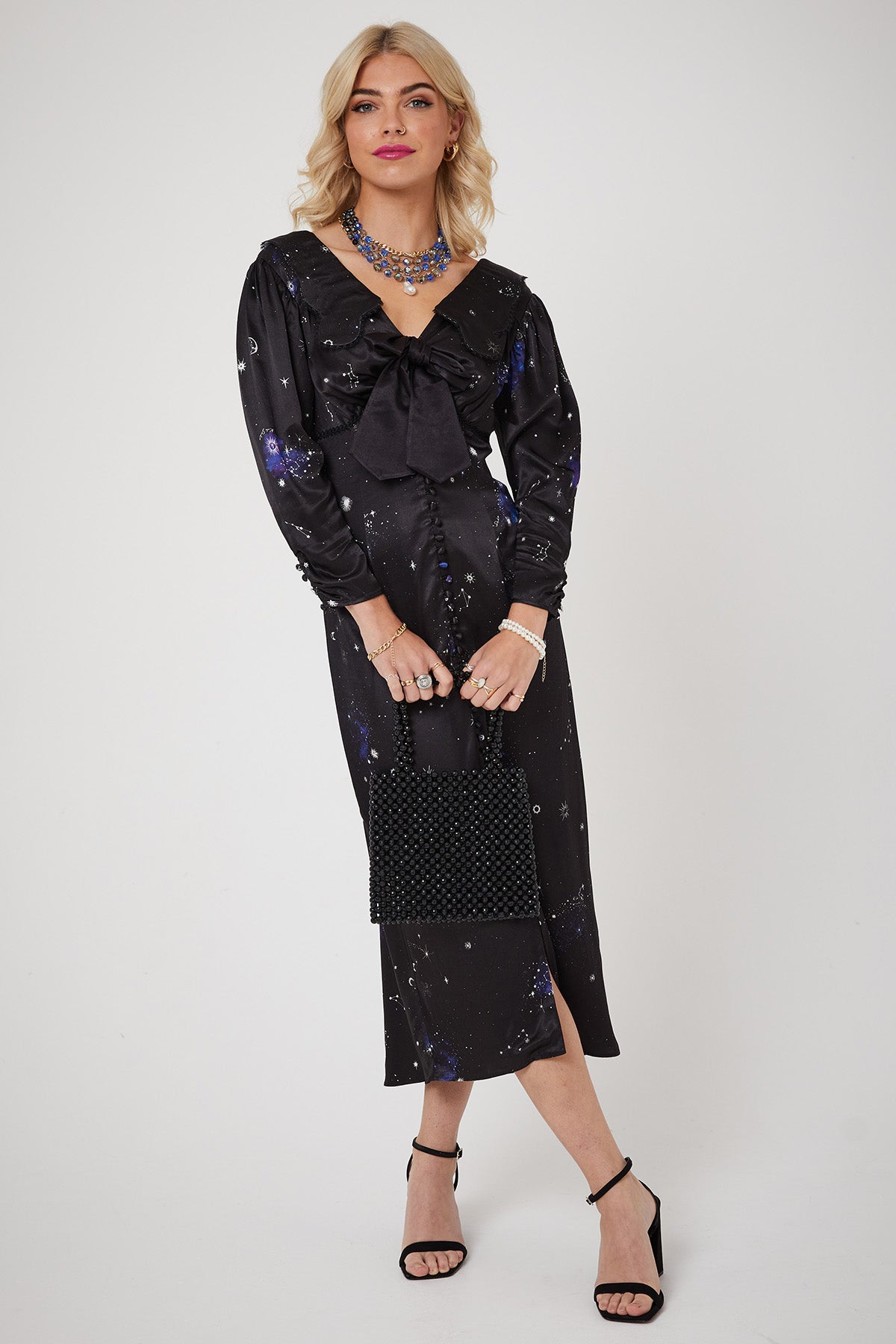 MARILYN DRESS | Starry Starry Night - Keko Studio