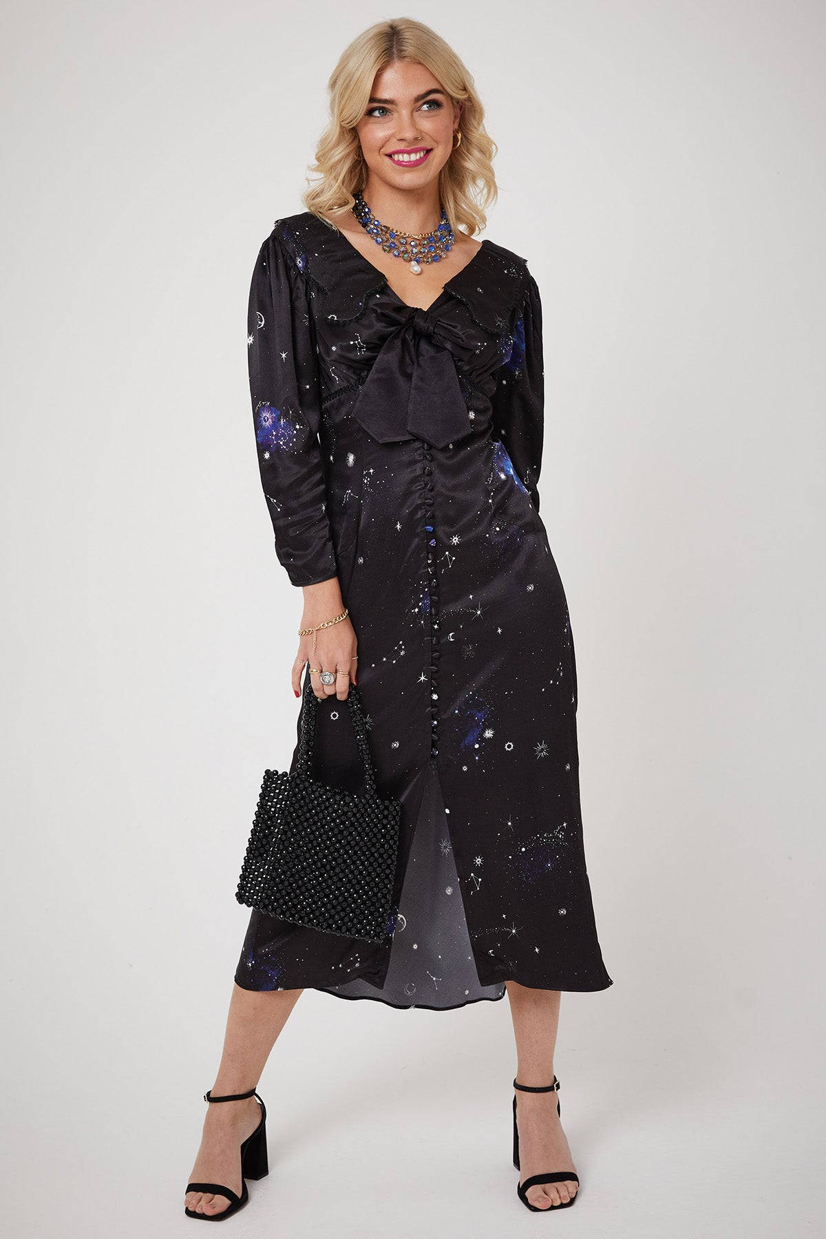 MARILYN DRESS | Starry Starry Night - Keko Studio