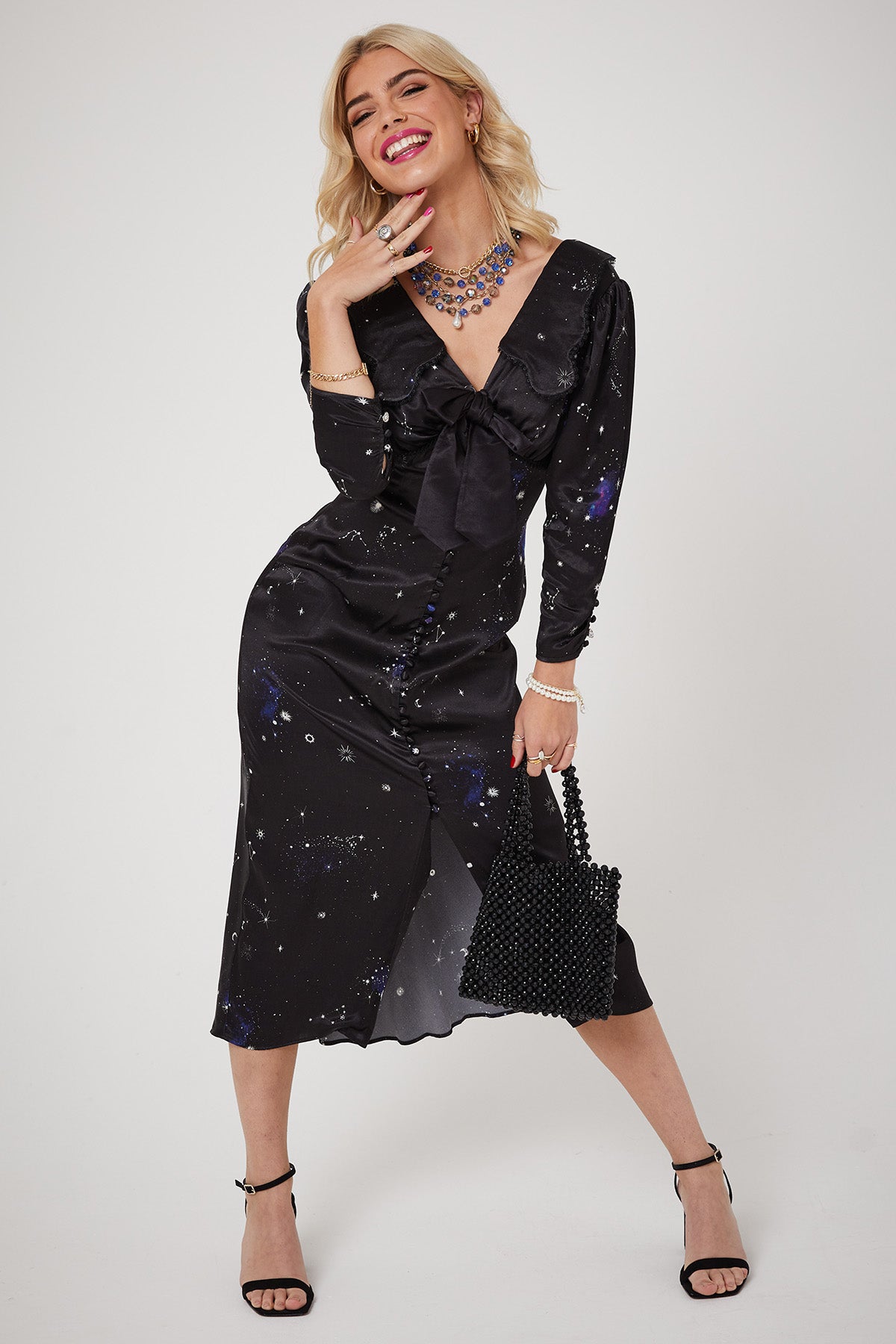 MARILYN DRESS | Starry Starry Night - Keko Studio