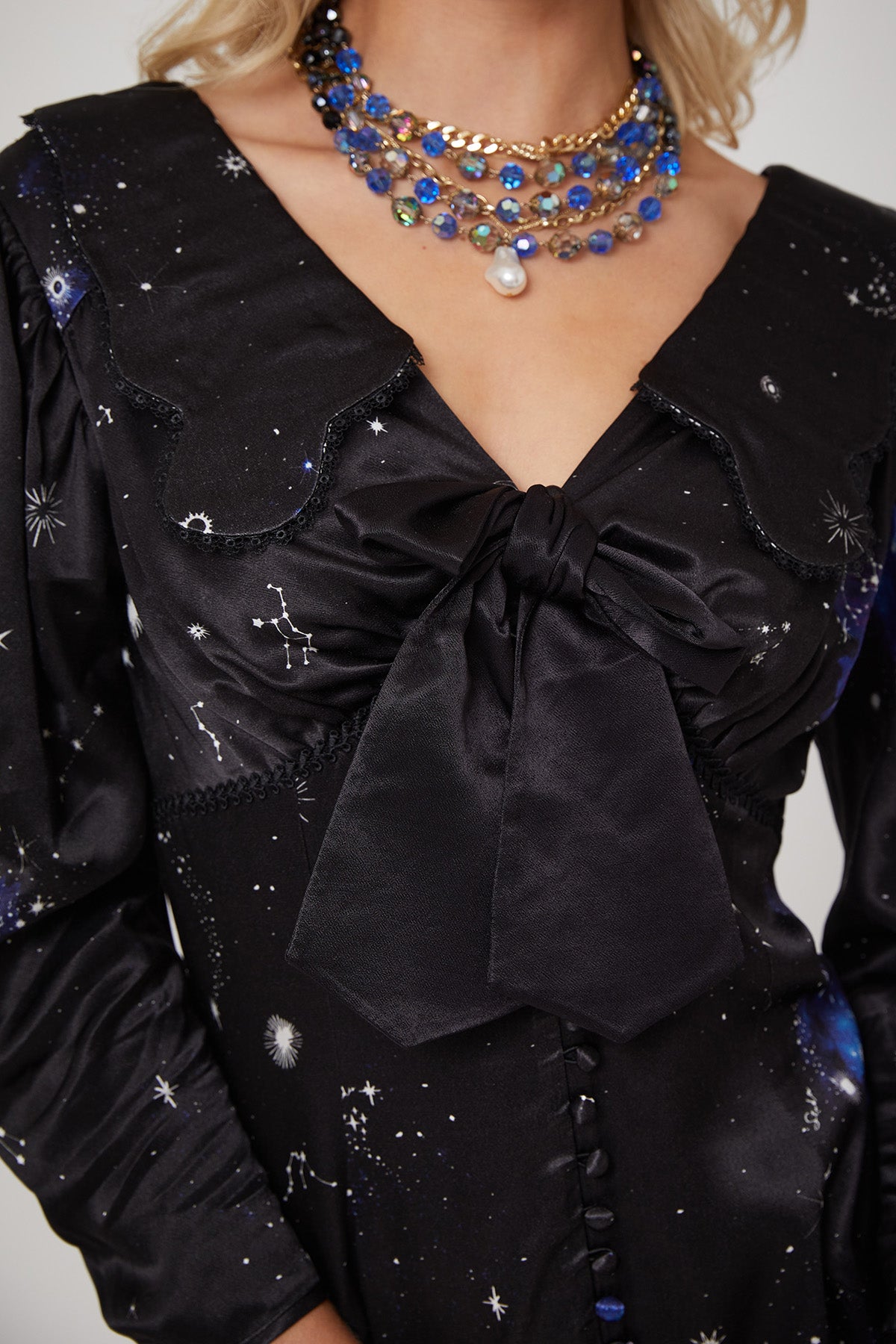 MARILYN DRESS | Starry Starry Night - Keko Studio