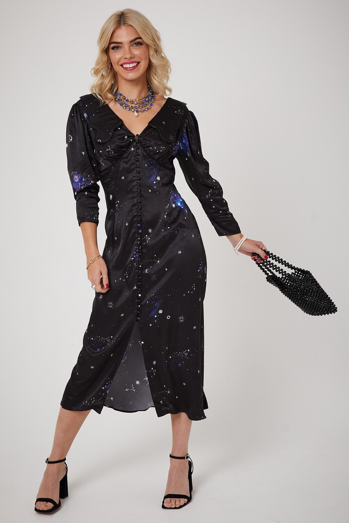 MARILYN DRESS | Starry Starry Night - Keko Studio