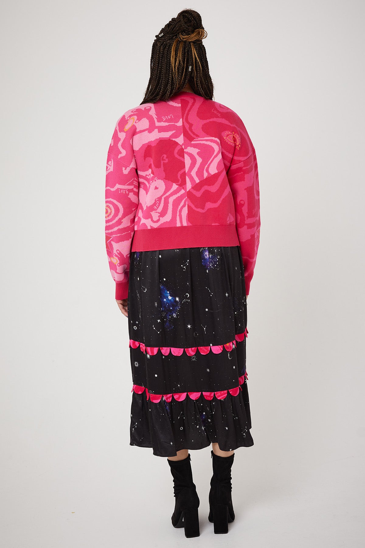 WHOLE LOTTA LOVE CARDIGAN | Pink x - Keko Studio