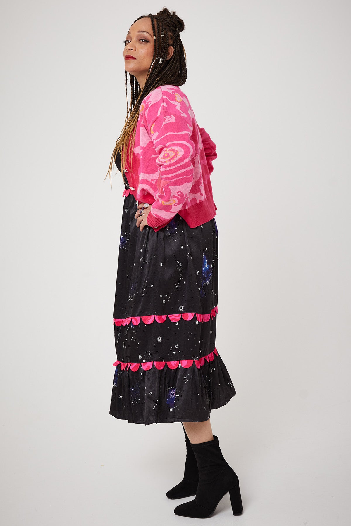 WHOLE LOTTA LOVE CARDIGAN | Pink x - Keko Studio