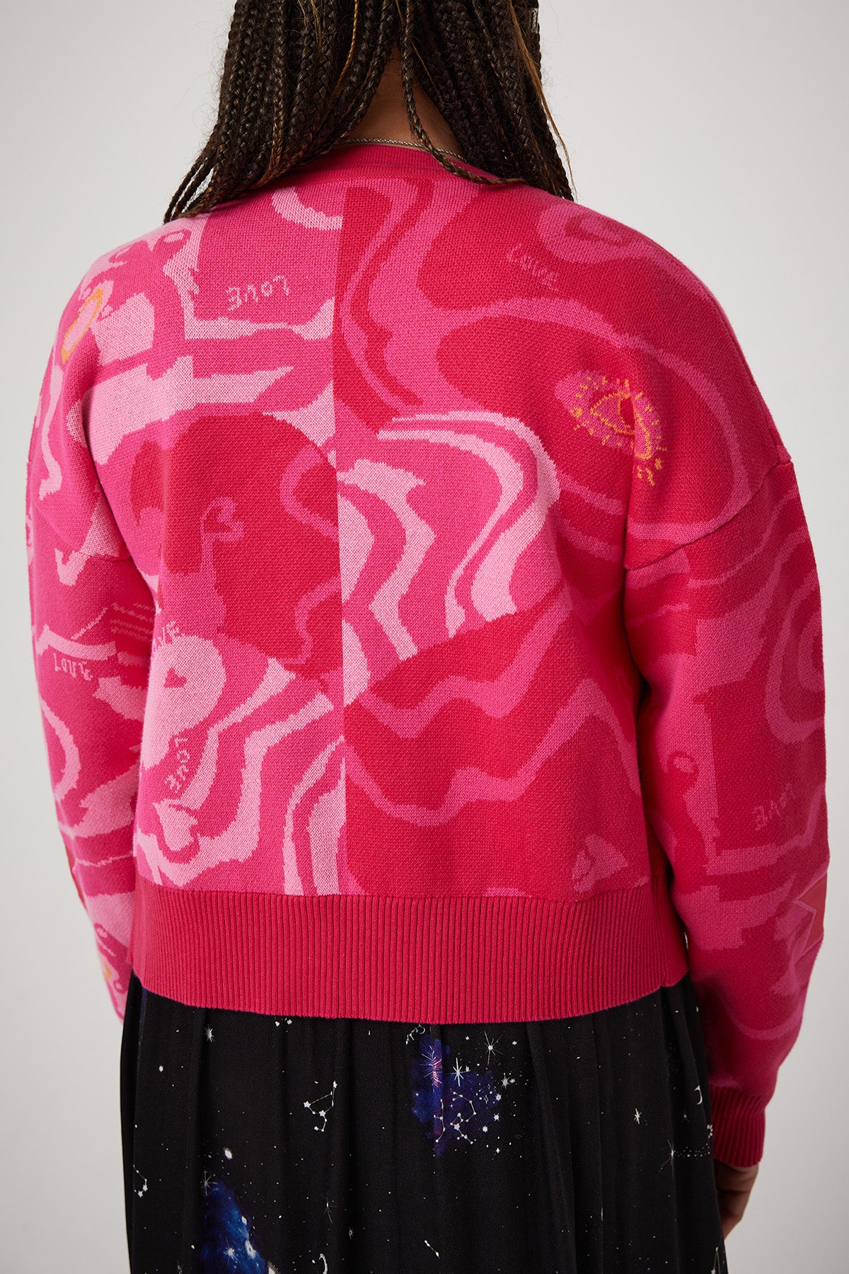 WHOLE LOTTA LOVE CARDIGAN | Pink x - Keko Studio