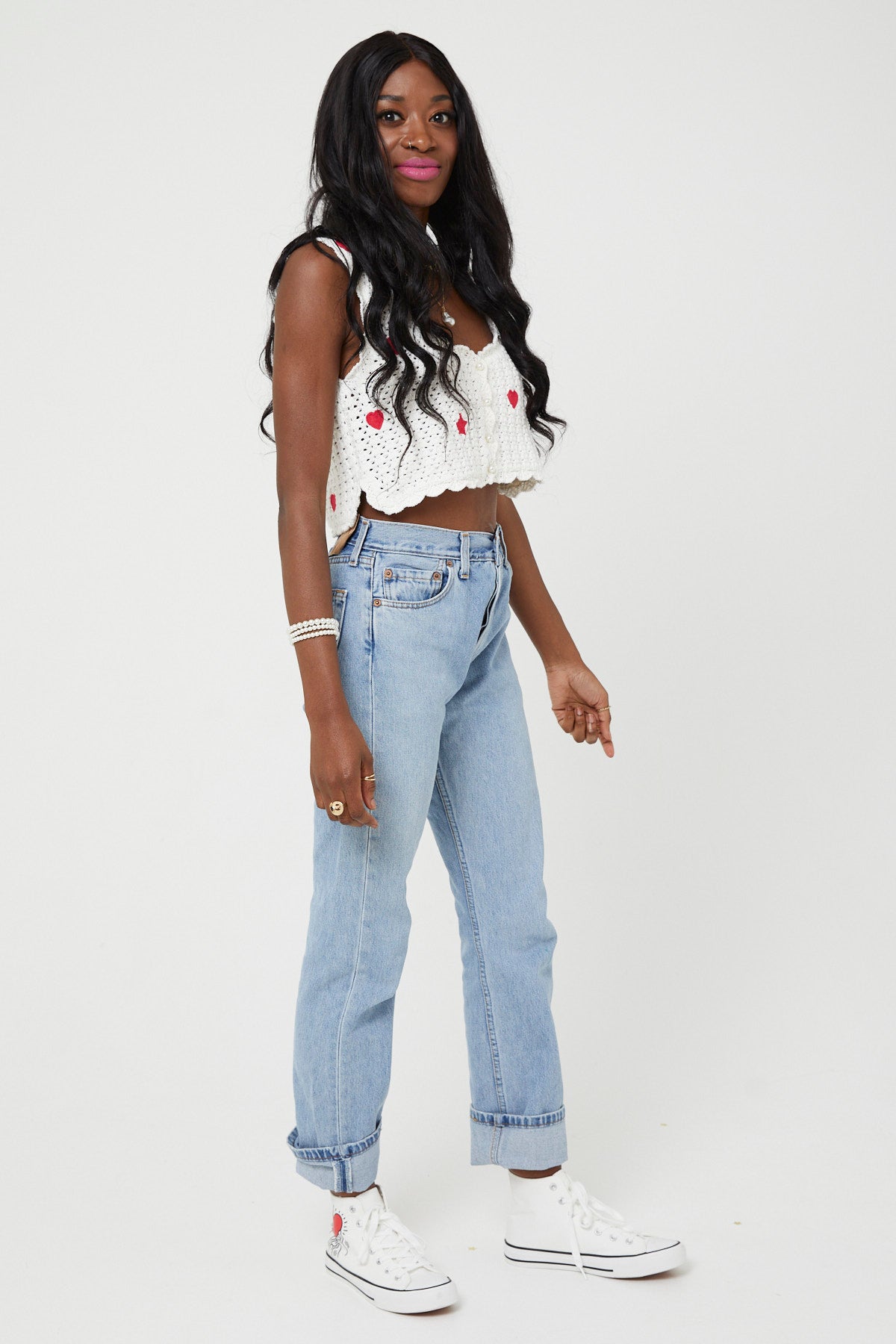 KEKO LOVES CROCHET VEST | Cream - Keko Studio