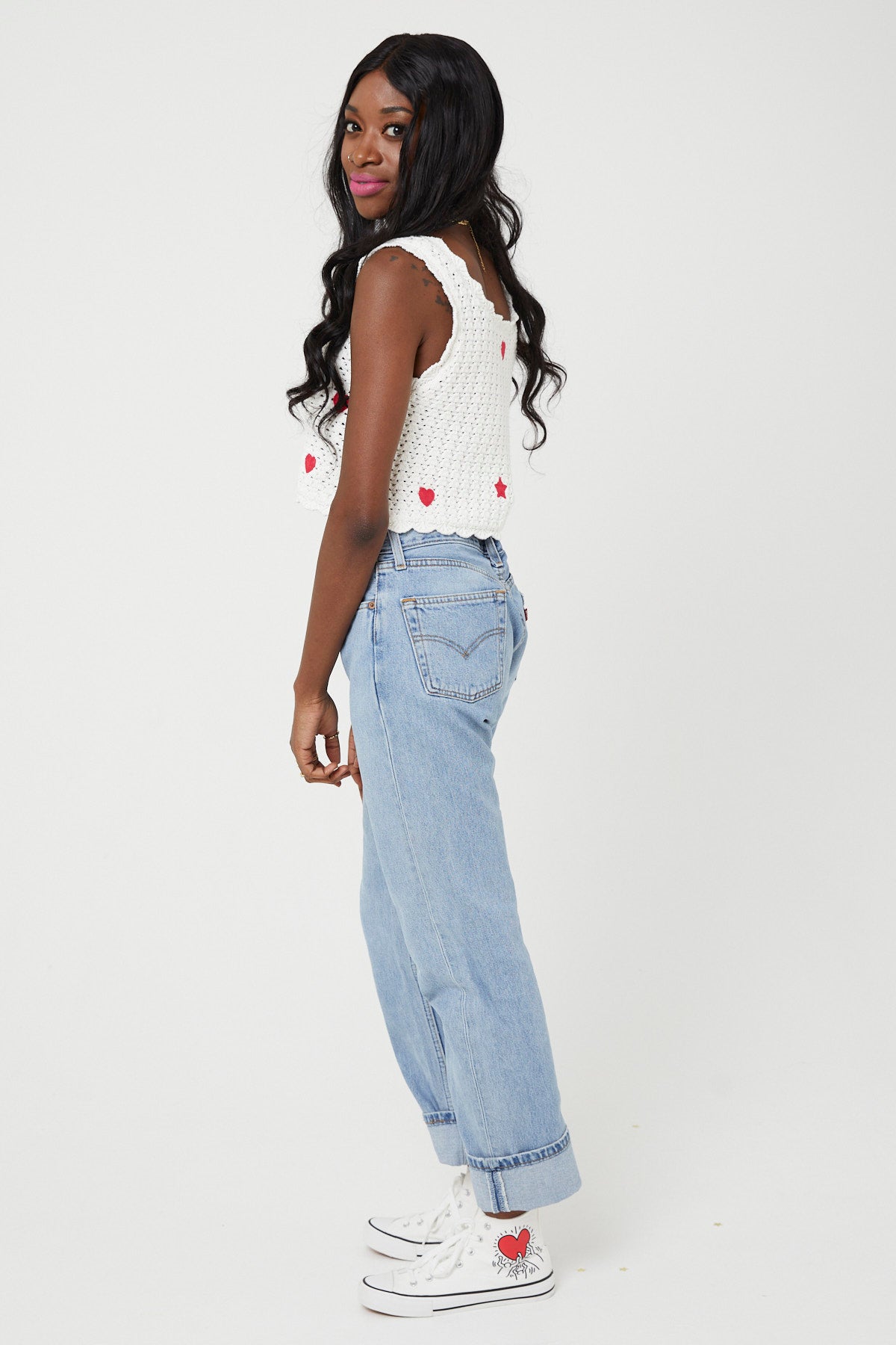 KEKO LOVES CROCHET VEST | Cream - Keko Studio