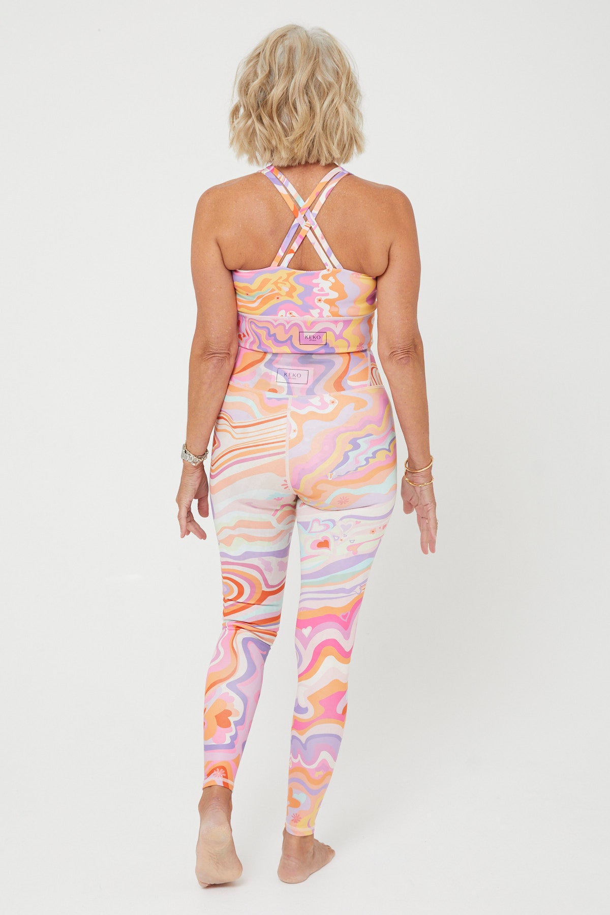 YOKO REVERSIBLE LEGGING | Age of Aquarius - Keko Studio