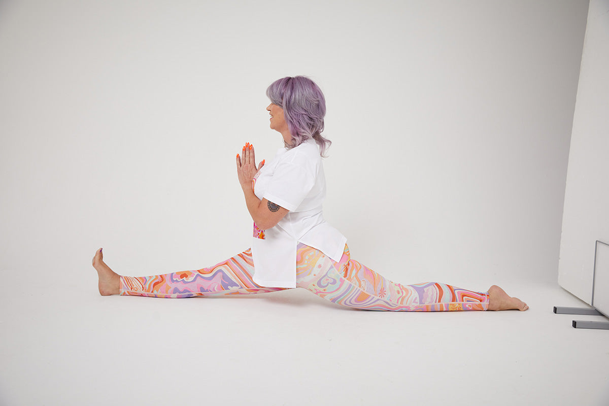 YOKO REVERSIBLE LEGGING | Age of Aquarius - Keko Studio