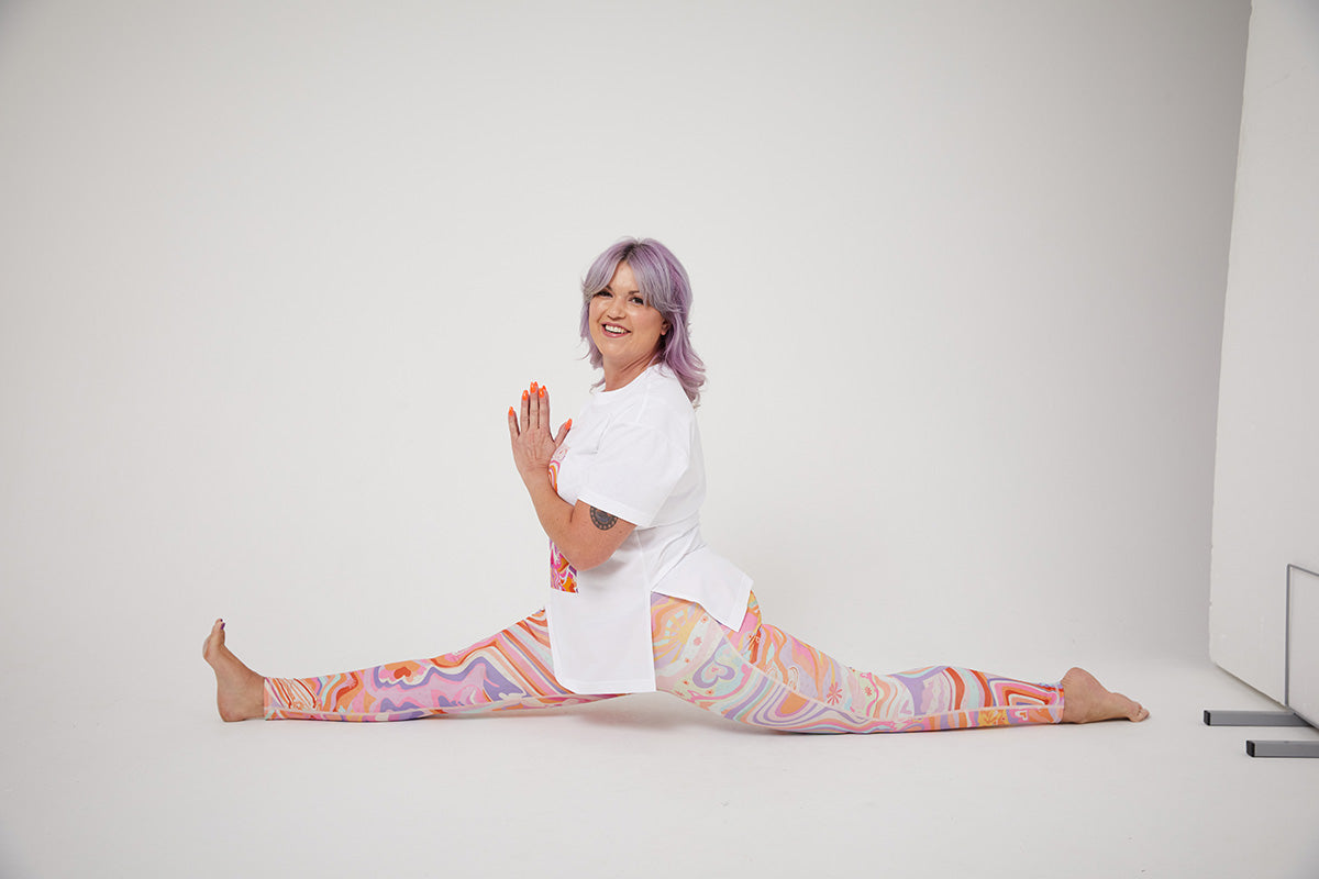 YOKO REVERSIBLE LEGGING | Age of Aquarius - Keko Studio