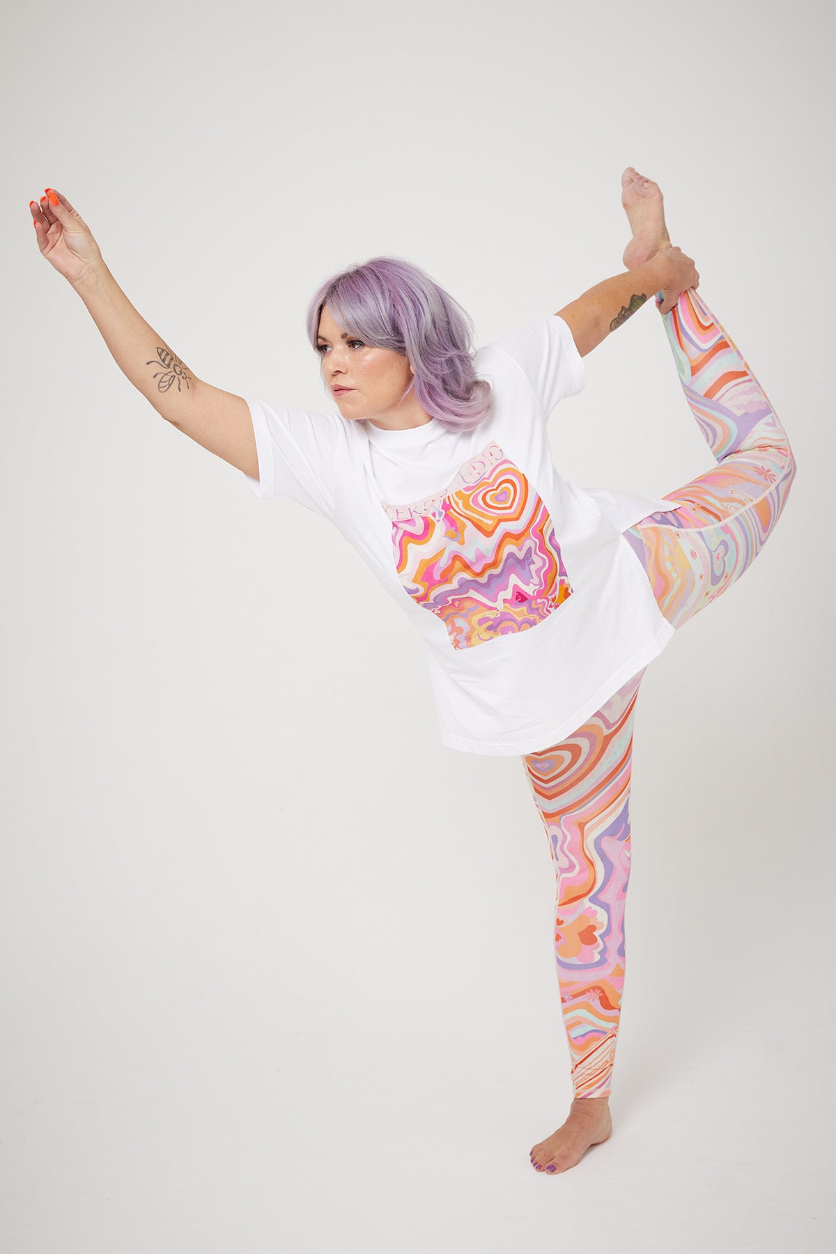 YOKO REVERSIBLE LEGGING | Age of Aquarius - Keko Studio