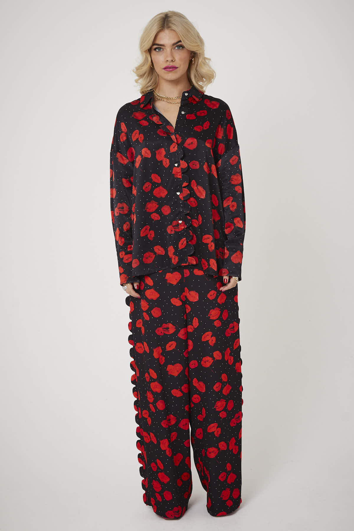 DONNA TROUSER | Lip smacking floral - Keko Studio