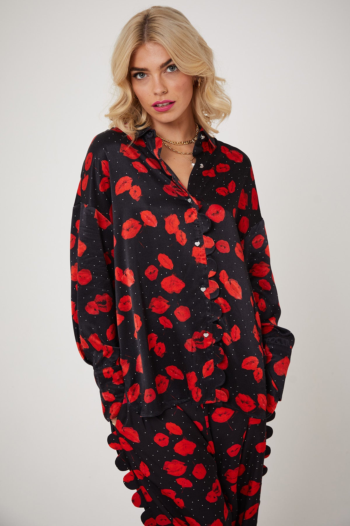 DIANA SHIRT | Lip smacking floral - Keko Studio