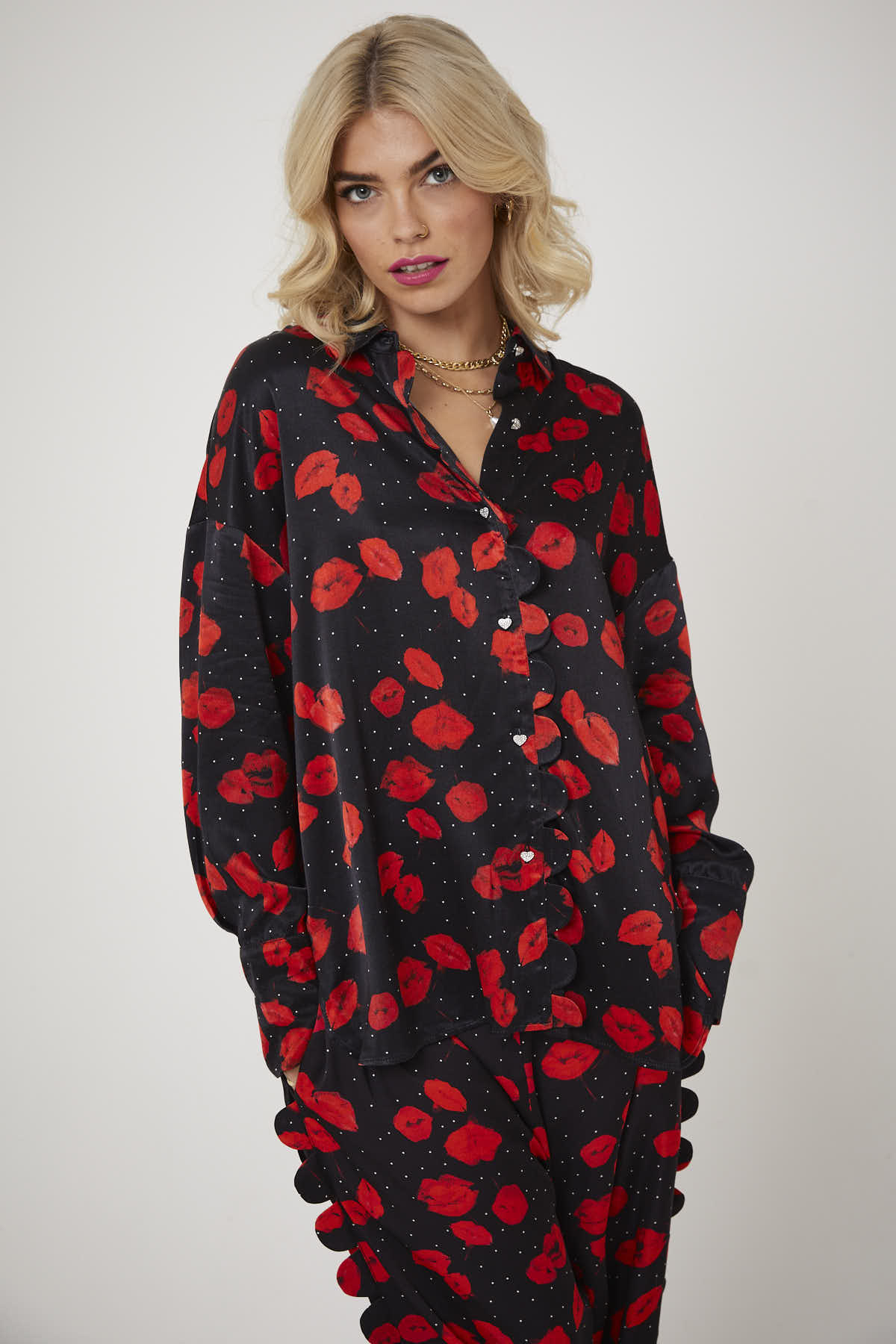 DONNA TROUSER | Lip smacking floral - Keko Studio