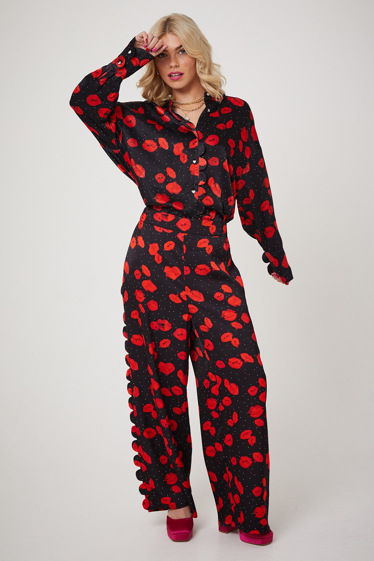 DIANA SHIRT | Lip smacking floral - Keko Studio
