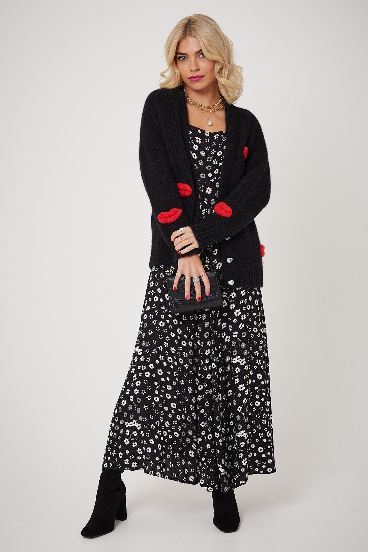 JONI DRESSES | Polka Retro Floral - Keko Studio