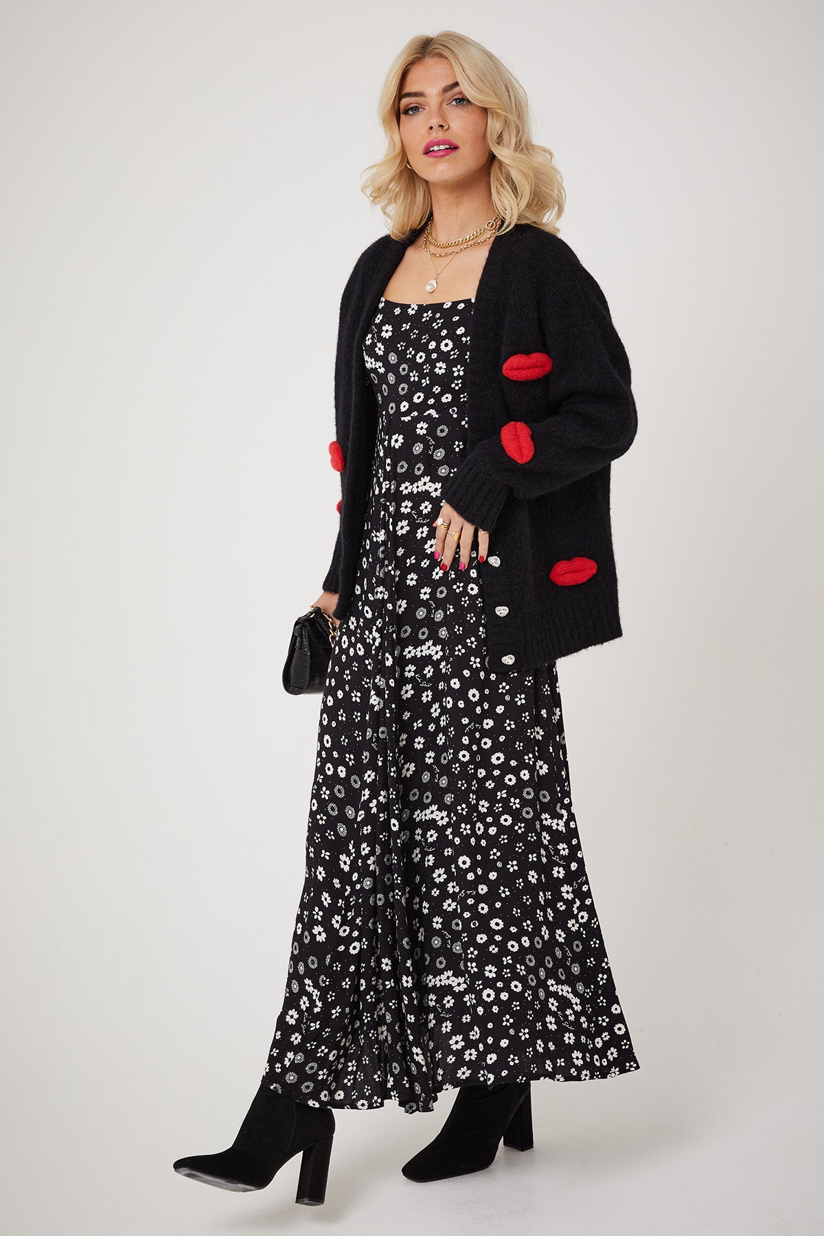 JONI DRESSES | Polka Retro Floral - Keko Studio
