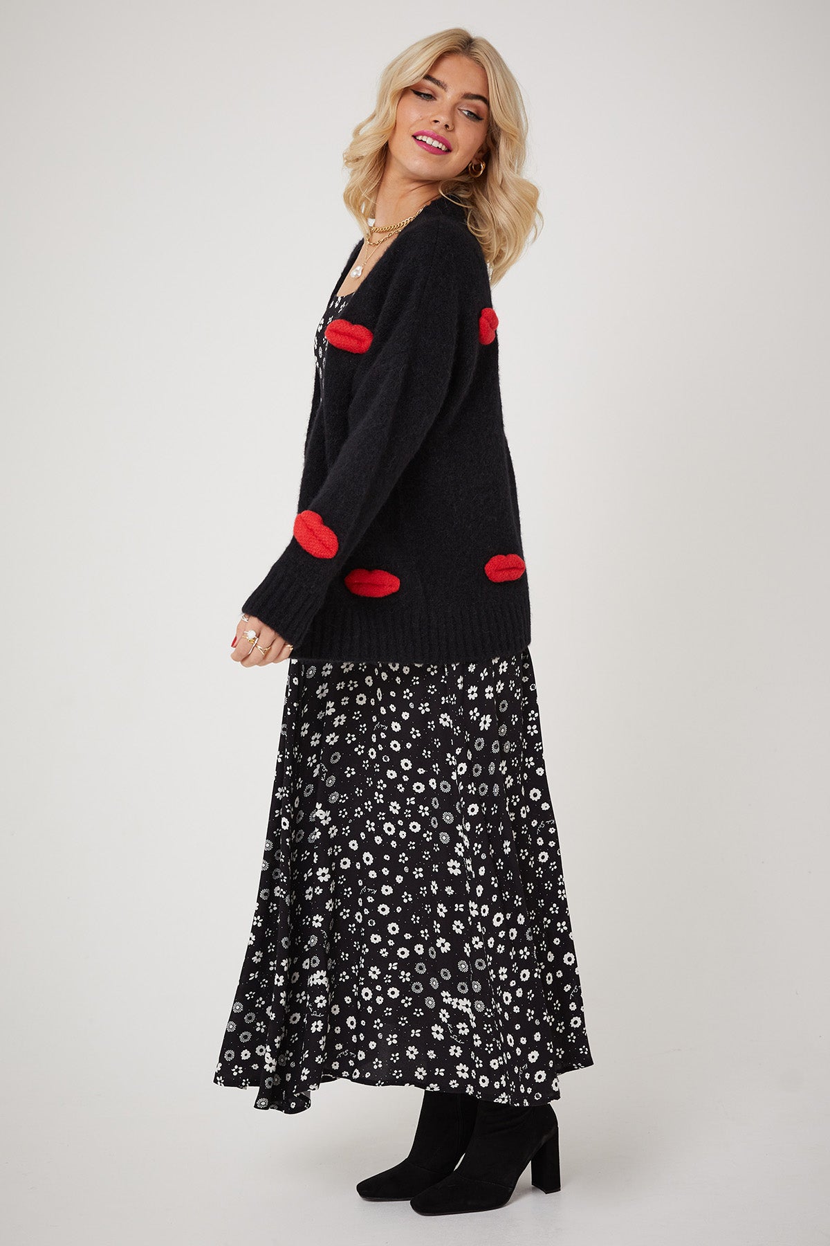 JONI DRESSES | Polka Retro Floral - Keko Studio
