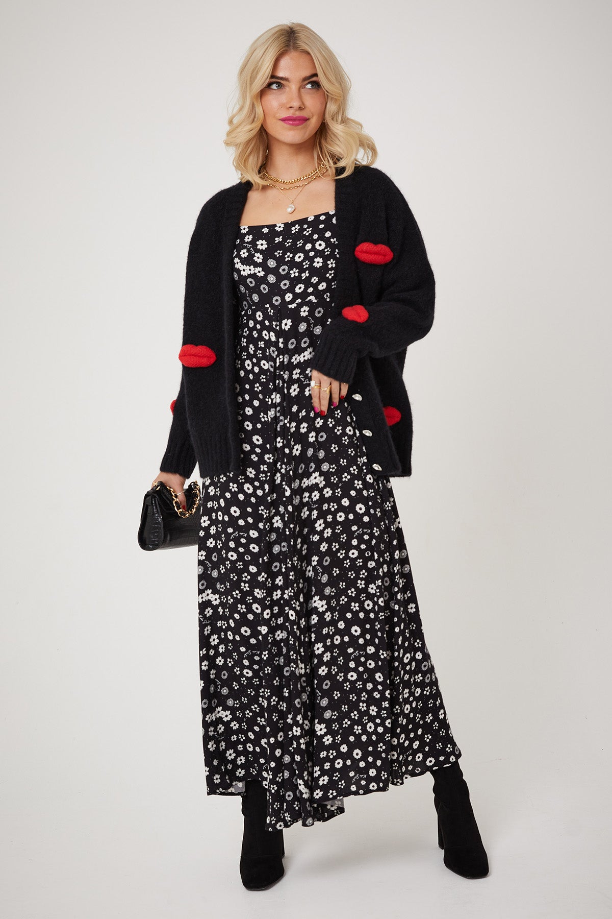 JONI DRESSES | Polka Retro Floral - Keko Studio