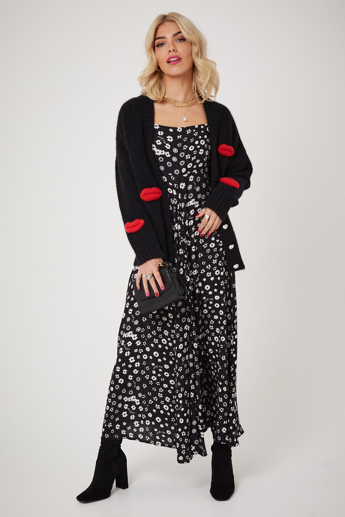 JONI DRESSES | Polka Retro Floral - Keko Studio