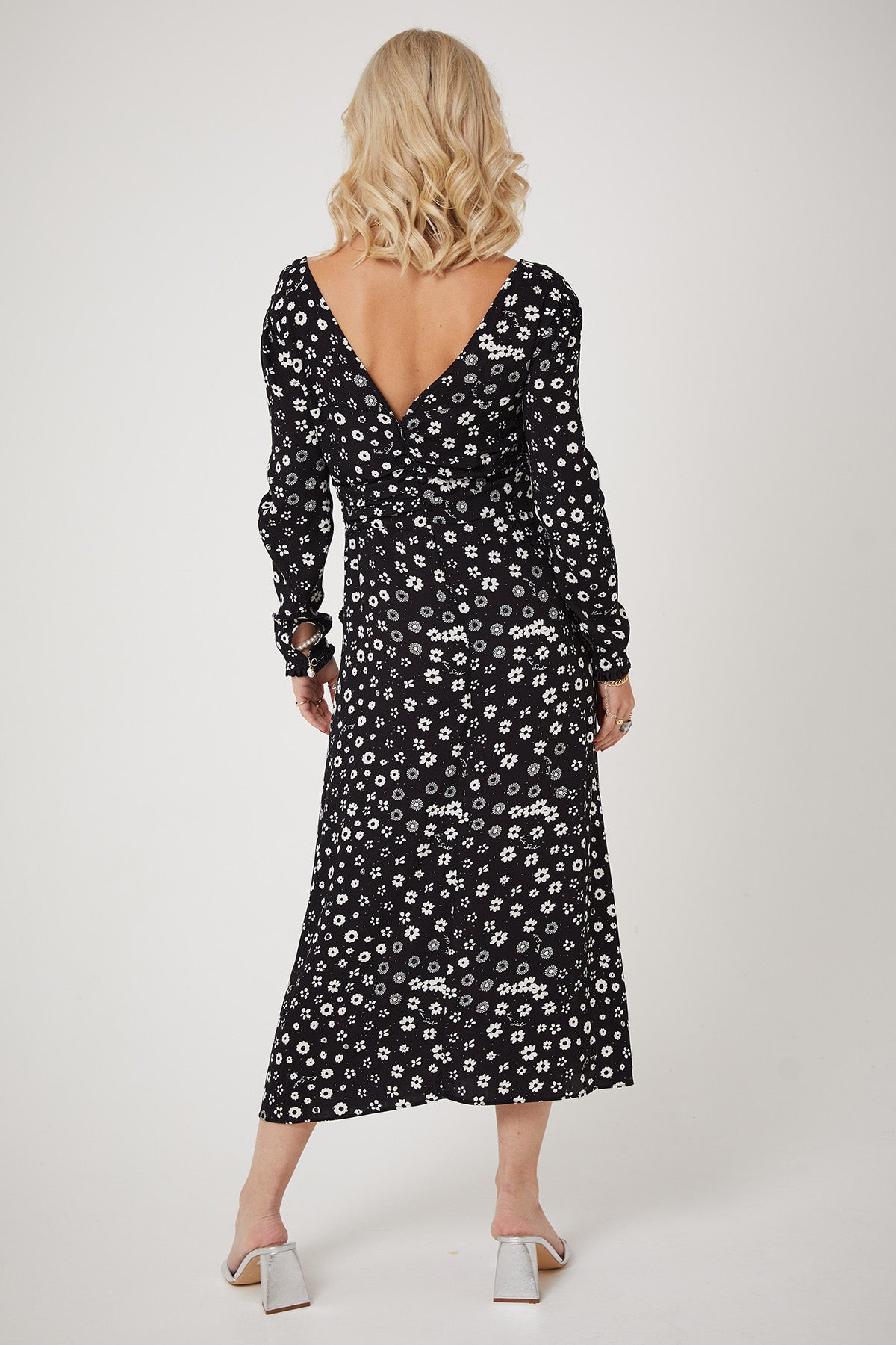 MADONNA DRESS | Polka Retro Floral - Keko Studio