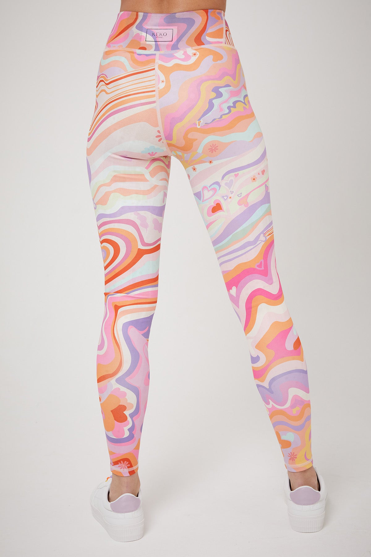 YOKO REVERSIBLE LEGGING | Age of Aquarius - Keko Studio