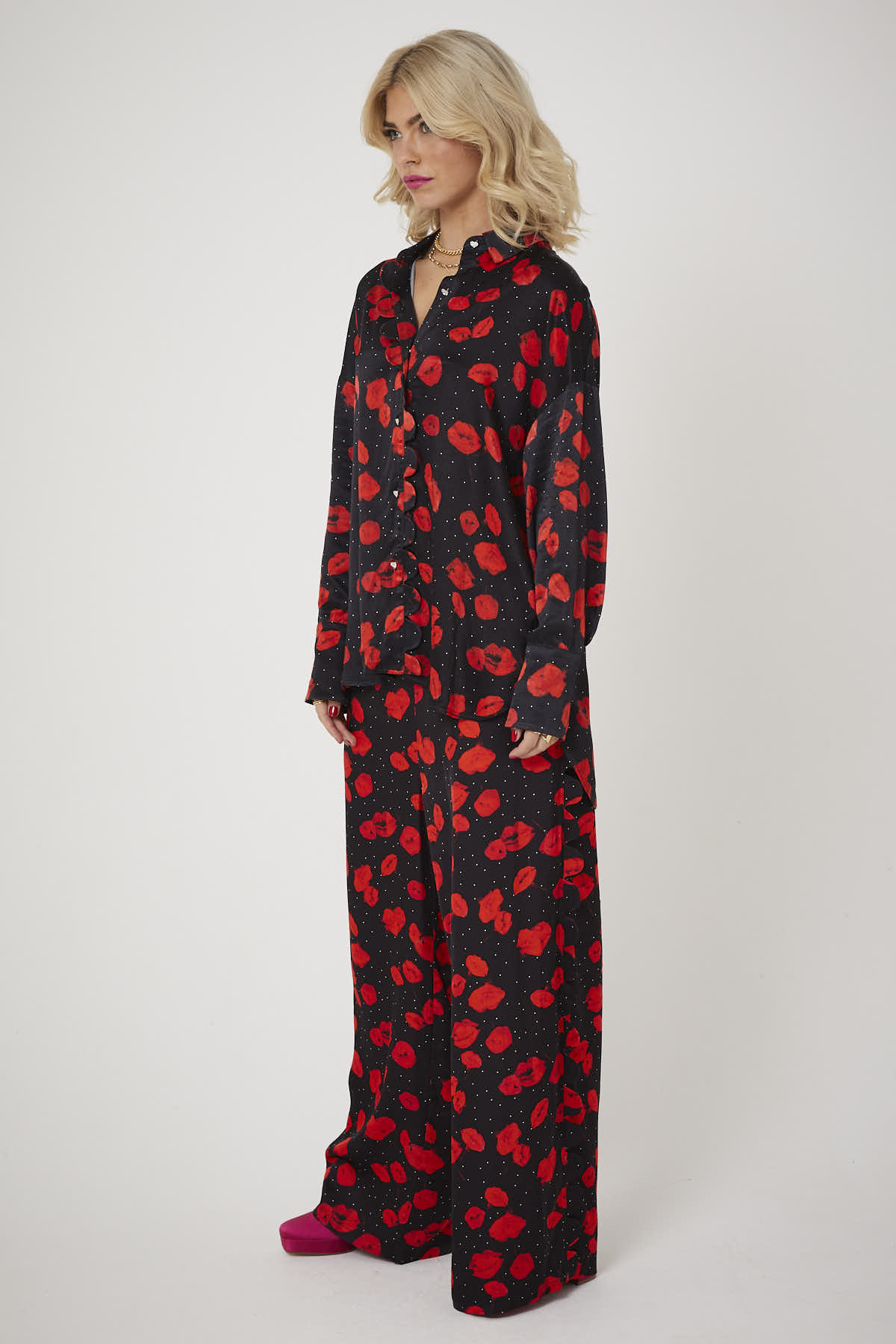 DONNA TROUSER | Lip smacking floral - Keko Studio