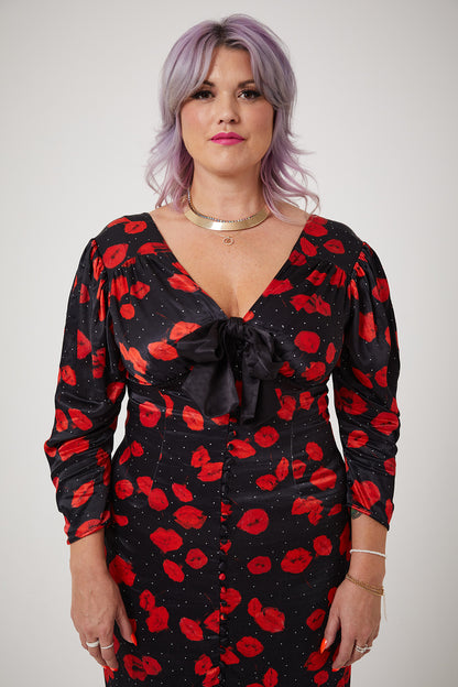 MARILYN DRESS | Lip Smacking Floral