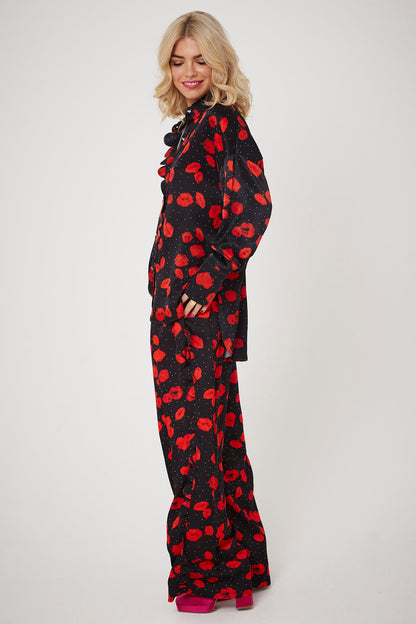 DONNA TROUSER | Lip smacking floral