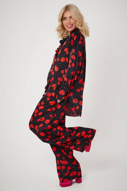 DONNA TROUSER | Lip smacking floral