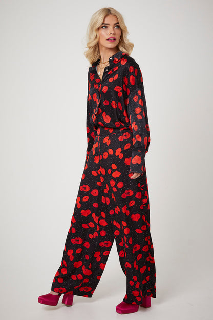 DONNA TROUSER | Lip smacking floral