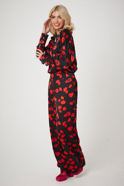 DONNA TROUSER | Lip smacking floral