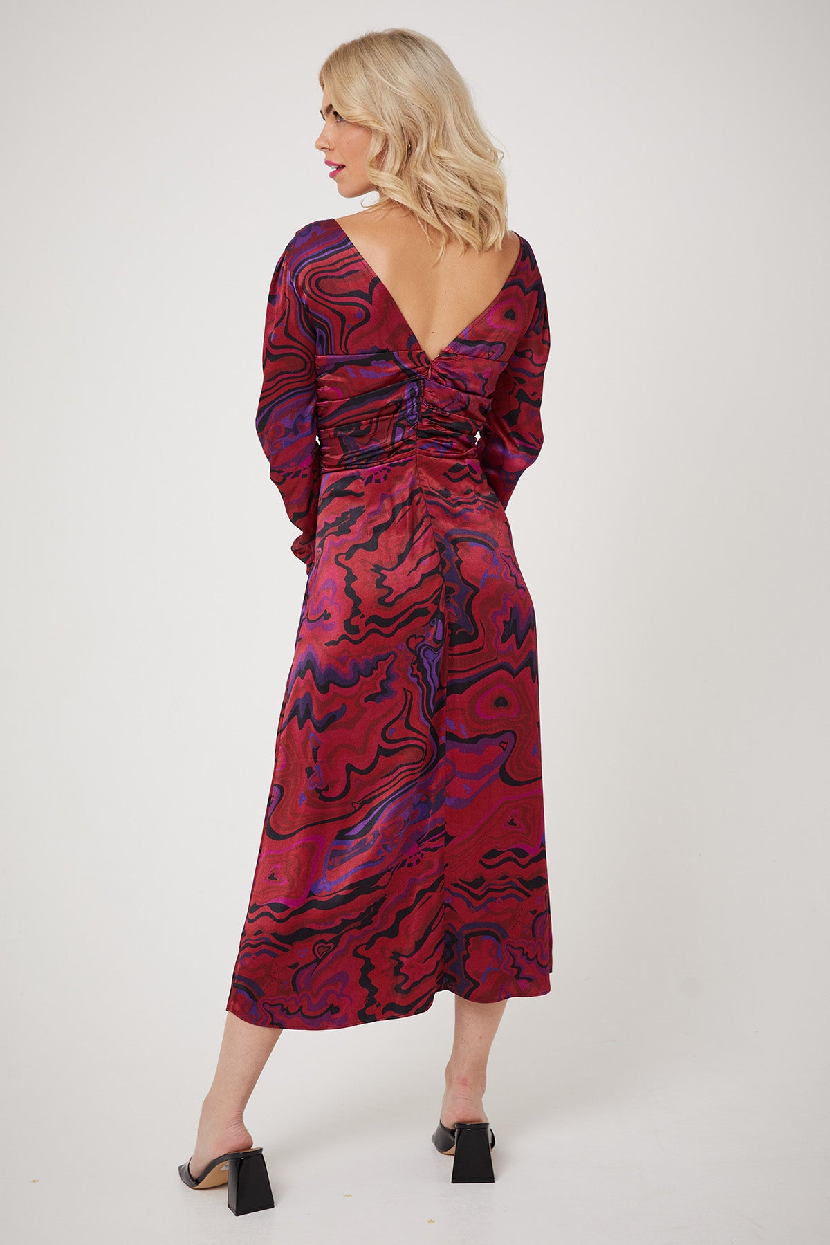 MADONNA DRESS | Age of Aquarius Red